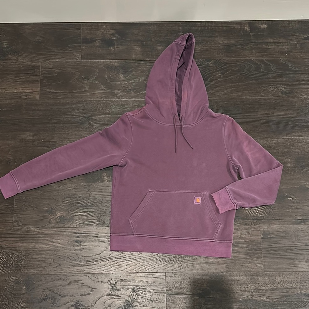 Carhartt Women's Purple Hoodie Sweater